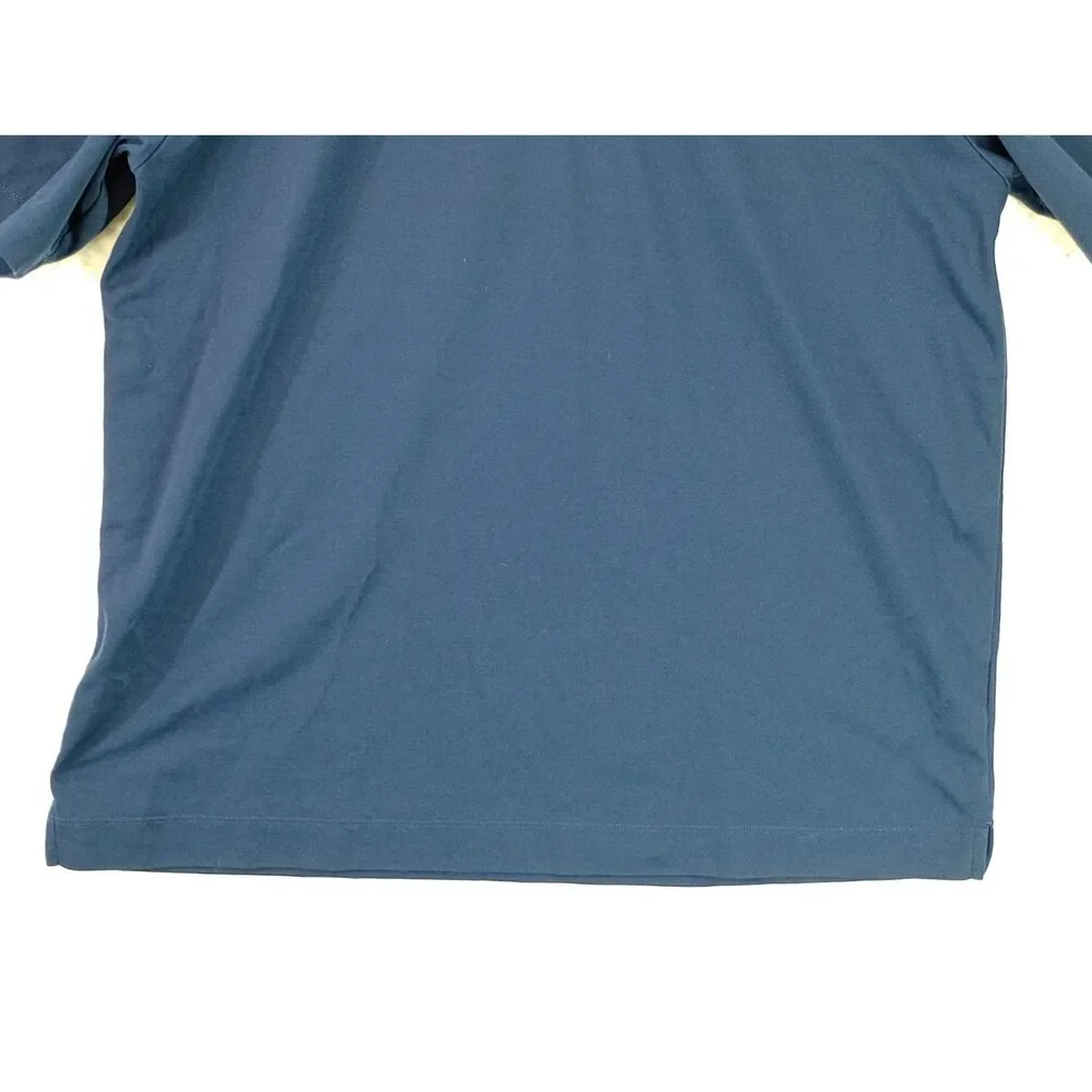 Nike Golf Dri-Fit Men's Large Navy Blue Polo Shirt